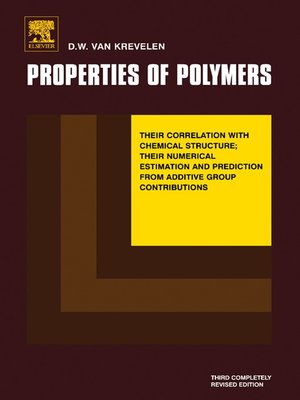 cover image of Properties of Polymers